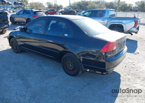 2005 Honda Civic Vp from USA, damaged, VIN 1HGES16335L024260